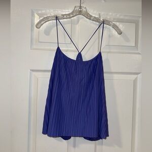 A New Day Elegant Purple Women's Tank Top Blouse - Size L 💜